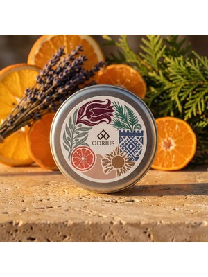 Lycia Mandalina & Lavanta Yüksek Yayılımlı Buhurdanlık Kokusu Wax Melt - Odrius