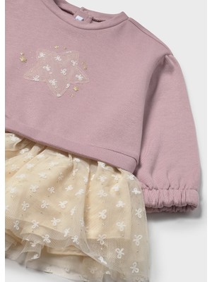 Mayoral Kız Bebek Yıldız Desenli Elbise