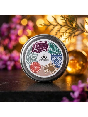 Urartu Amber & Erguvan Yüksek Yayılımlı Buhurdanlık Kokusu Wax Melt - Odrius