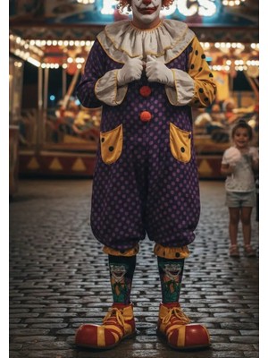 Al Bi 90Lık Pamuklu Joker Karakter Desenli Soket Çorap