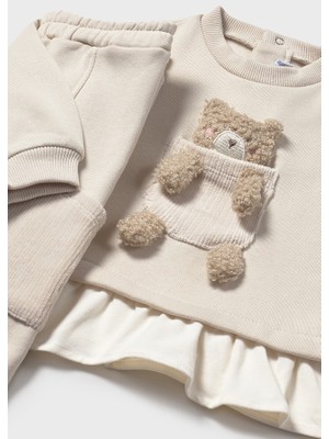 Mayoral Kız Bebek Ayıcık Detaylı 2'li Takım