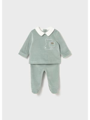 Mayoral Yenidoğan Erkek Bebe Yaka 2'li Takım