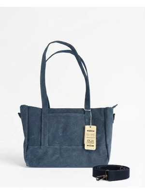 Old Cotton Mumlu Kanvas Tote Omuz Çantası ve El Çantası (Ayarlanabilir Ek Askı) Dina