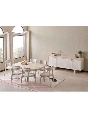 Dekorazi Mirabella Yemek Odası Takımı