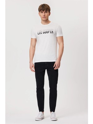 Lee Cooper London Normal Bel Dar Konik Kesim Daralan Paça Gri Erkek Jean Pantolon