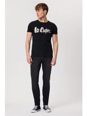 Lee Cooper Jeff Normal Bel Dar Kesim Çok Dar Paça Gri Erkek Jean Pantolon