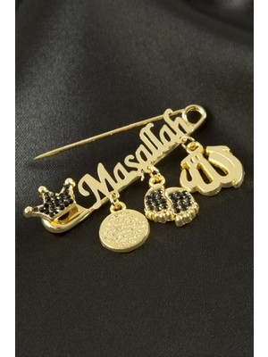 Zero Land Xmpdby Maşallah Yazılı Broş - Sarı