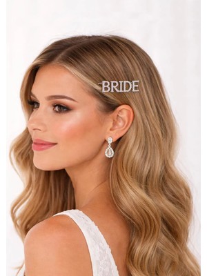 Parti Adresi Bekarlığa Veda Partisi Gümüş Taşlı Brıde Gelin Tokası