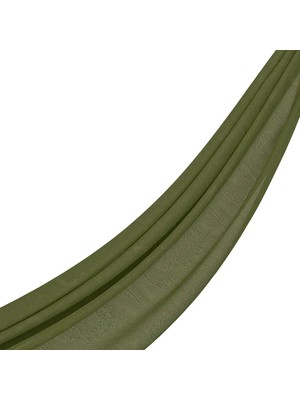 Armine Ipekevi Monogram Şal - Gökgülü Desenli - Osmanlı Yeşili