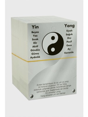 Renklime 2'li Yin Yang Bileklik Kartı