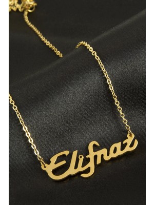 Renklime Elifnaz Isimli Kolye (Kişiye Özel)