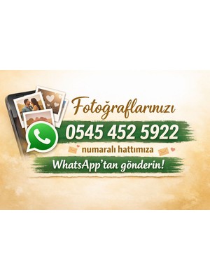 Vibecomtr Kişiye Özel Fotoğraflı Anı Buketi – Solmayan Aşk Tasarımı