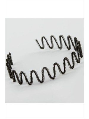 Renklime Zikzak Metal Taç