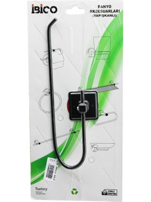 Cekar Store Siyah   Açık Solo  Metal  Kağıt Havluluk   Yapışkanlı Montaj BNY-711 (5324)