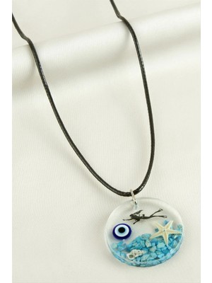 Renklime Deniz Yıldızı Epoksi Kolye