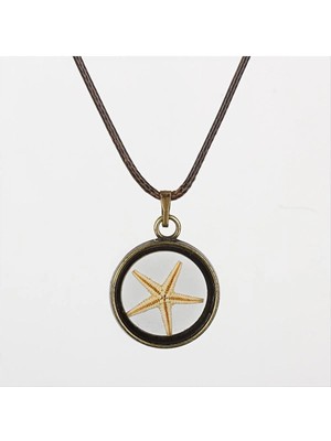 Renklime Canlı Kolye Deniz Yıldızı