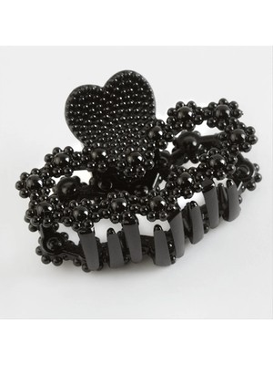 Renklime 6 cm Kalp Orta Inci Mandal Toka 1 Adet