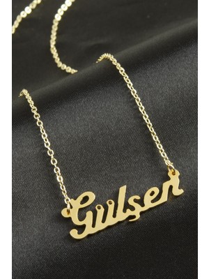 Renklime Gülşen Isimli Kolye (Kişiye Özel)