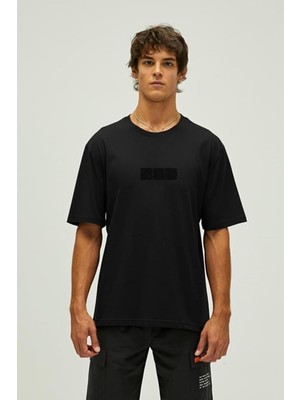 Bad Bear  Erkek Maze T-Shırt Siyah