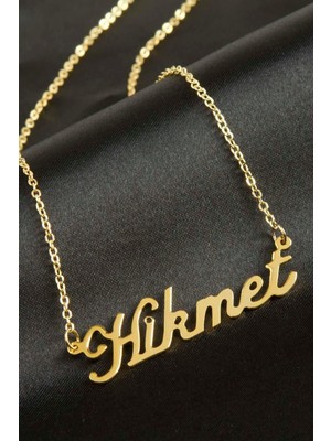 Renklime Hikmet Isimli Kolye (Kişiye Özel)