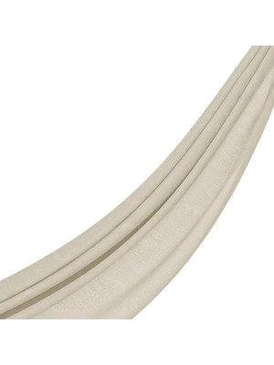 Armine Ipekevi Monogram Şal - Gökgülü Desenli - Krem