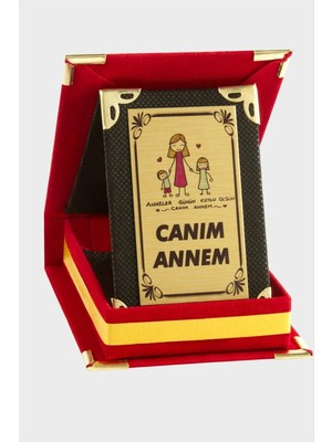 Renklime Canım Annem Plaketi