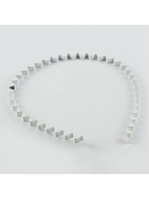 Renklime Zikzak Metal Taç