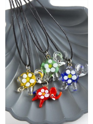 Renklime Fil Cam Kolye