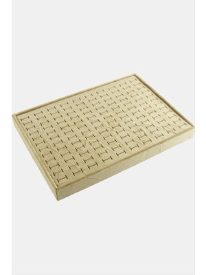 Renklime Yatay Anfora Kumaş Batırmalı Yüzük Tablası