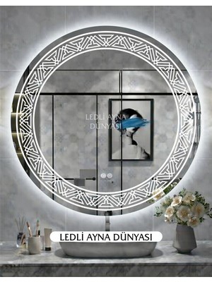 LEDLİ AYNA DÜNYASI 70 cm BEYAZ14.LED'LI Ayna  | Banyo & Hol | Işık.