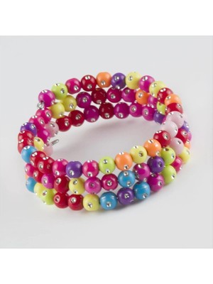 Renklime Boncuklu Çocuk Bileklik