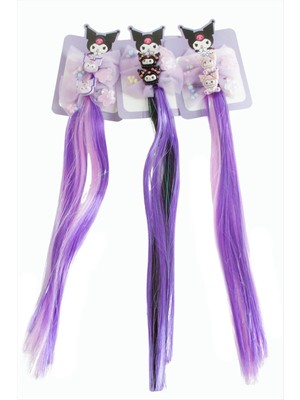 Renklime Çzgflm Karakteri Fiyong Pens Saç Aksesuarı 2 Adet