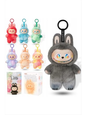 Renklime Labubu Peluş Çanta Anahtarlık