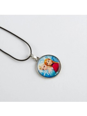 Renklime Yuvarlak Uçlu Kolye