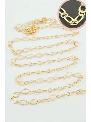 Renklime 6 mm Oval Zincir 1 Metre