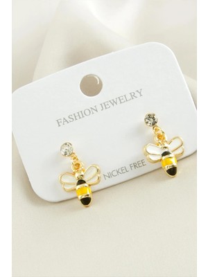 Renklime Arı Mineli Küpe