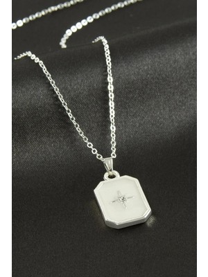 Renklime Yıldız Mineli Kolye