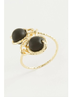 Renklime Onix Doğal Taşlı Yüzük