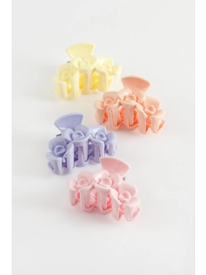 Renklime Gül Mandal Toka 4 cm