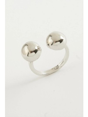 Renklime Top Metal Yüzük