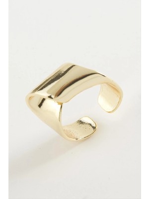 Renklime Kurdale Şekilli Metal Yüzük