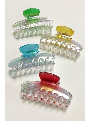 Renklime Oval Renkli Mandal Toka 10 cm