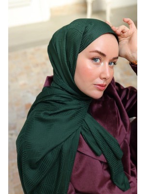 Silk Home Deluxe Şal - 40005-32 Zümrüt Yeşili