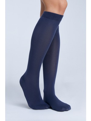 Albero Natur Gots Sertifikalı Unisex Organik Pamuk Unisex Dizaltı Çorap