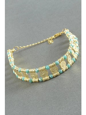 Renklime Para Kristal Bileklik