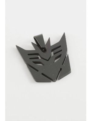 Renklime Btmn Işareti Çelik Kolye Ucu 3,5 cm