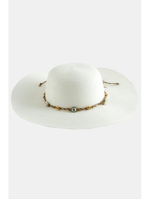 Renklime Göz Örme Zincir Hasır Şapka