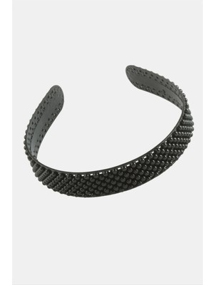 Renklime Noktalı Siyah Renkli Taç