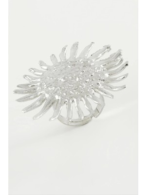 Renklime Güneş Metal Yüzük