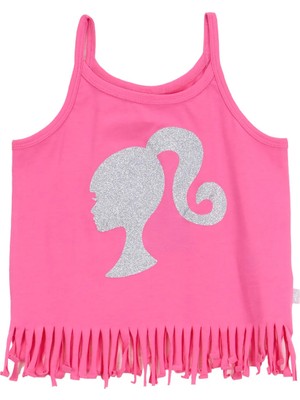 Barbie Baskılı Fuşya Kız Çocuk T-Shirt BRB6SG-TST6407